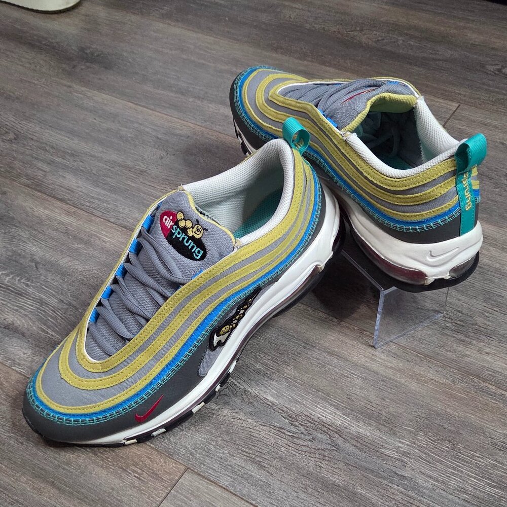 Nike Air Max 97 Air Sprung Men's - 10.5 Sneakers Iron Grey/Celery DH4759-001